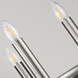 Kichler Capitol Hill 6lt Chandelier Silver