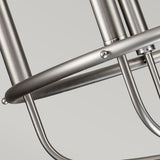 Kichler Capitol Hill 6lt Chandelier Silver