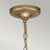 Kichler Capitol Hill 6lt Chandelier Brass