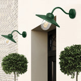 Elstead Klampenborg 1 lt Wall Lantern Green