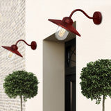Elstead Klampenborg 1 lt Wall Lantern Red