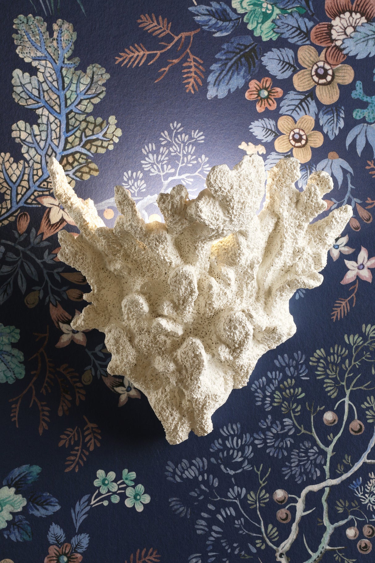 David Hunt Korallion Wall Light Matt White