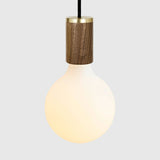 Tala Porcelain III Pendant Set Walnut
