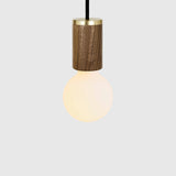 Tala Porcelain II Pendant Set Walnut