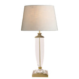 Laura Ashley Carson Large Table Lamp Antique Brass & Crystal –  from Amos Lighting + Home