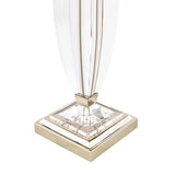 Laura Ashley Carson Large Table Lamp Polished Nickel &amp; Crystal –  from Amos Lighting + Home