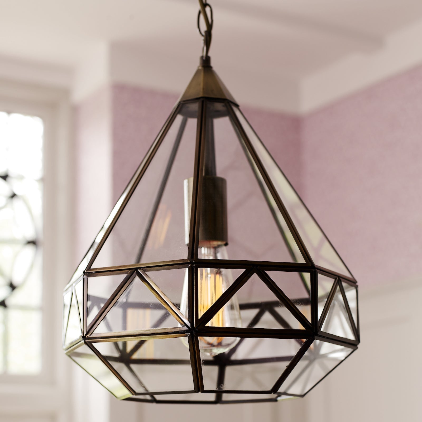 LAURA ASHLEY ペンダント Laura Ashley Rufus Pendant Antique Brass