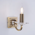 Laura Ashley Carson Wall Light Antique Brass –  from Amos Lighting + Home