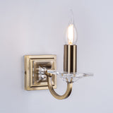 Laura Ashley Carson Wall Light Antique Brass –  from Amos Lighting + Home