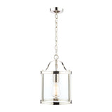 Laura Ashley Harrington Single Pendant Polished Nickel