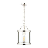 Laura Ashley Harrington Single Pendant Polished Nickel