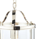 Laura Ashley Harrington Single Pendant Polished Nickel