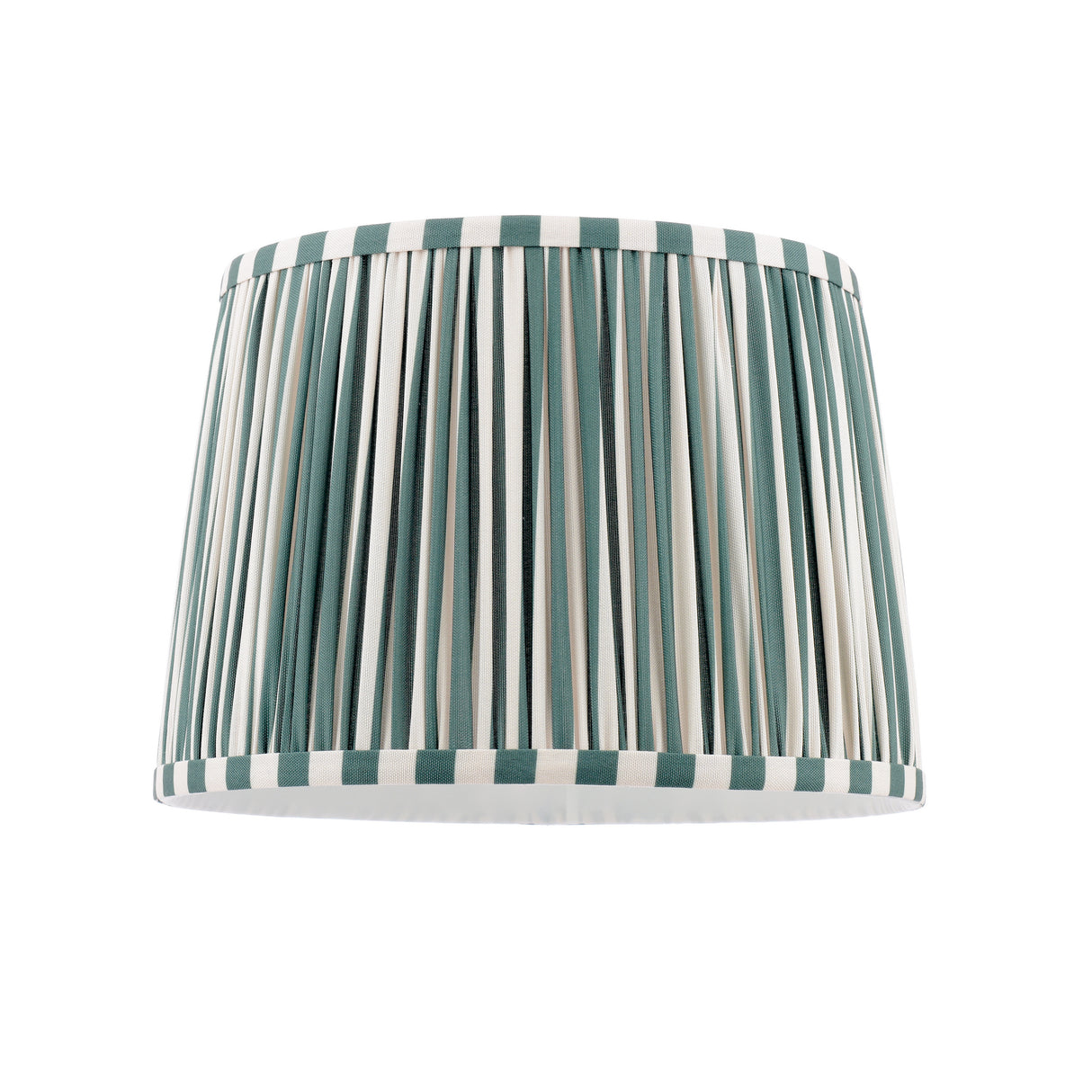 Laura Ashley Denwick Green Cotton Tapered Drum Shade 30cm/12 inch