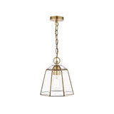 Laura Ashley Clayton Pendant Antique Brass –  from Amos Lighting + Home