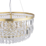 Laura Ashley Rhosill 4 Light Grand Chandelier Matt Antique Brass –  from Amos Lighting + Home