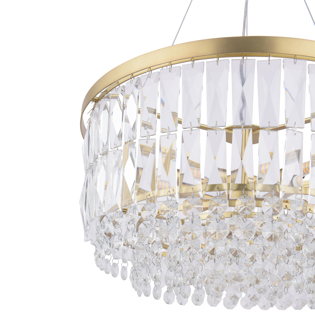 Laura Ashley Rhosill 4 Light Grand Chandelier Matt Antique Brass –  from Amos Lighting + Home