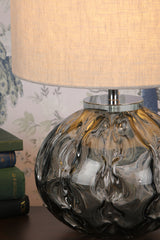 Laura Ashley Elderdale Smoke Table Lamp –  from Amos Lighting + Home