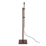 Laura Ashley Burdale Adjustable Floor Lamp Dark Wood Base –  from Amos Lighting + Home