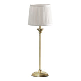 Laura Ashley Hemsley Table Lamp Antique Brass and Ivory –  from Amos Lighting + Home