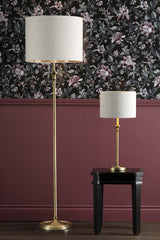 Laura Ashley Highgrove Table Lamp Matt Antique Brass –  from Amos Lighting + Home