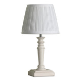 Laura Ashley Tate Twin Pack Table Lamps Distressed Wood With Shade –  from Amos Lighting + Home