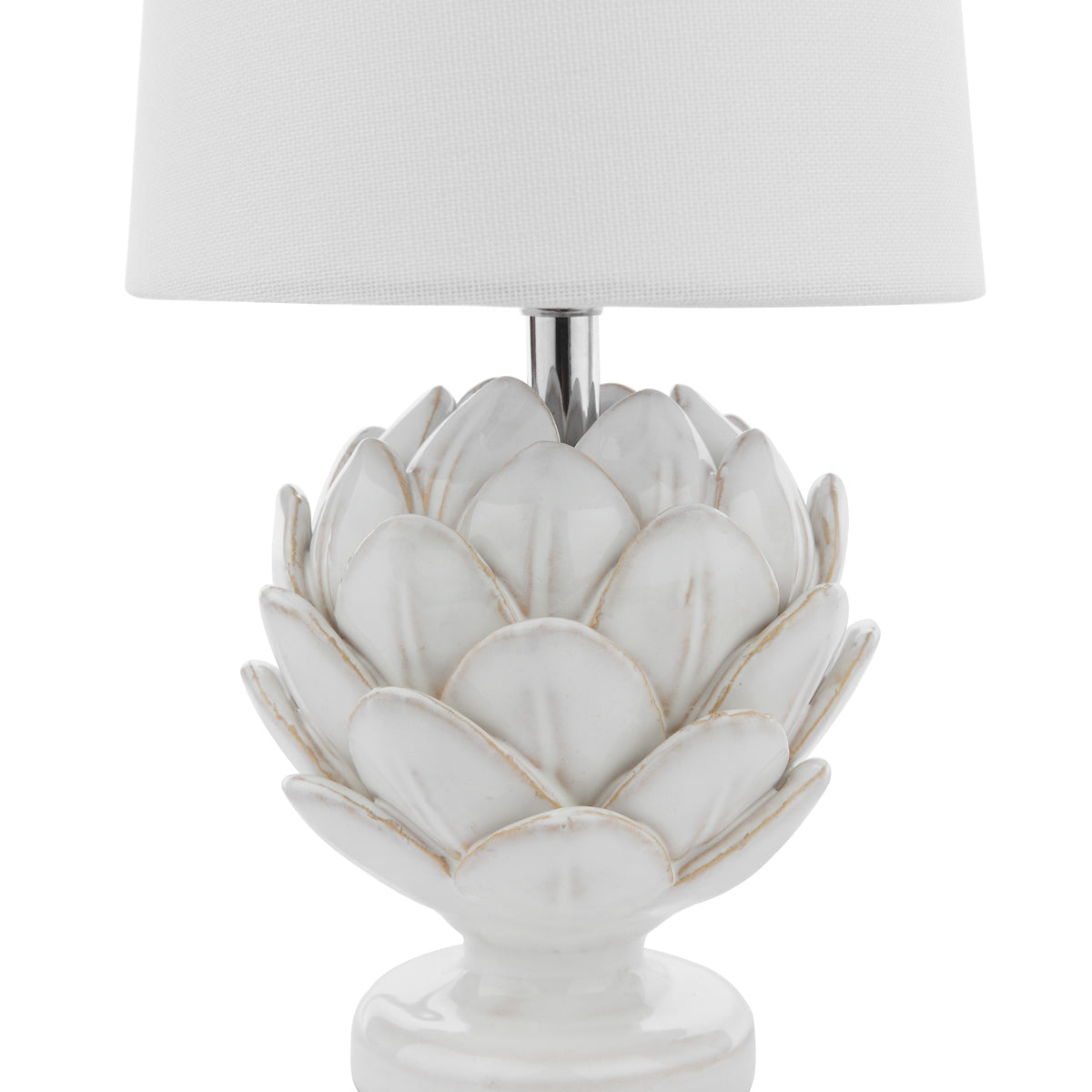 Laura Ashley Artichoke Twin Pack Table Lamp White –  from Amos Lighting + Home