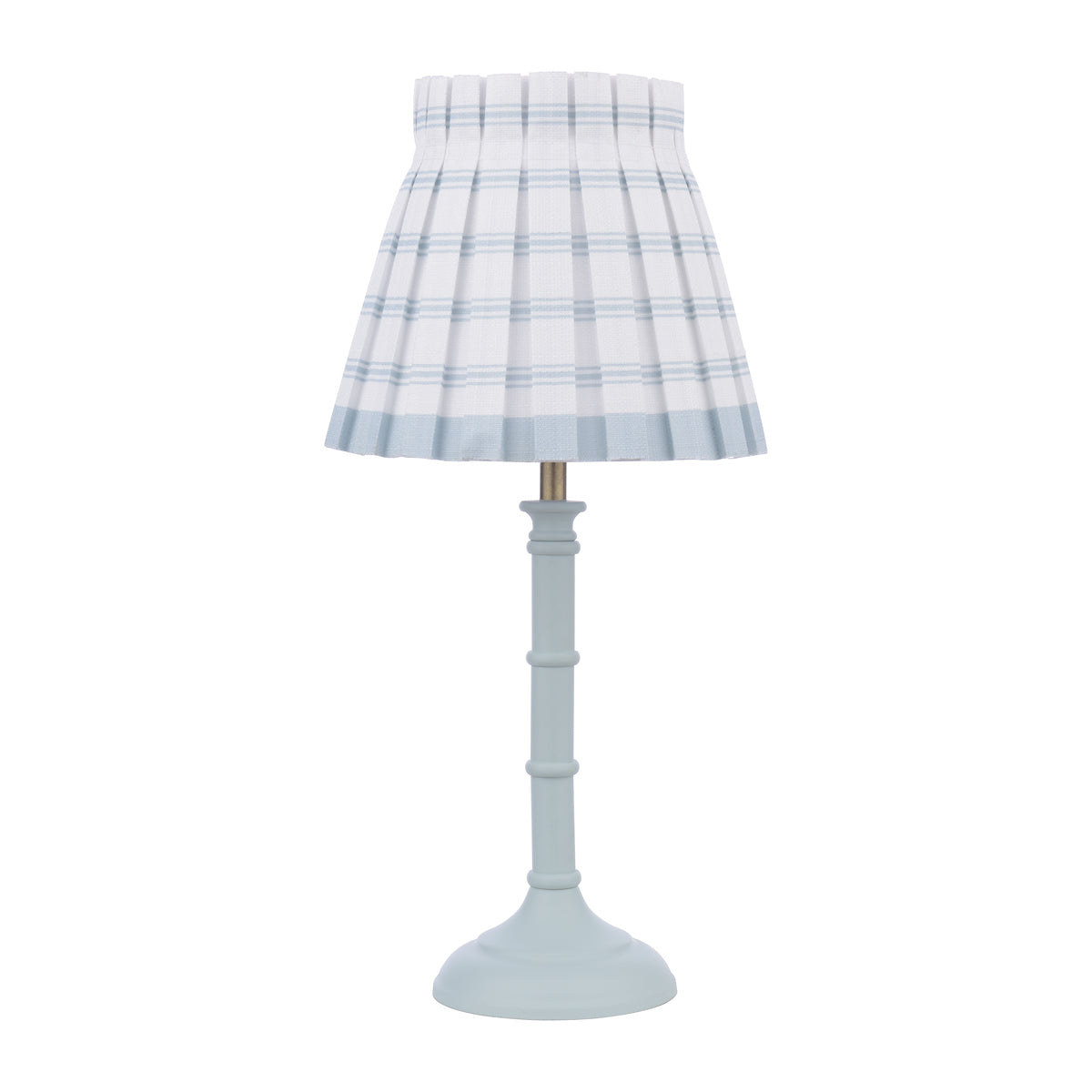 Laura Ashley Farnworth Table Lamp Matt Green With Shade