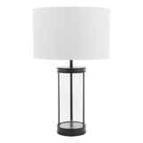 Laura Ashley Harrington Small Table Lamp Matt Black –  from Amos Lighting + Home