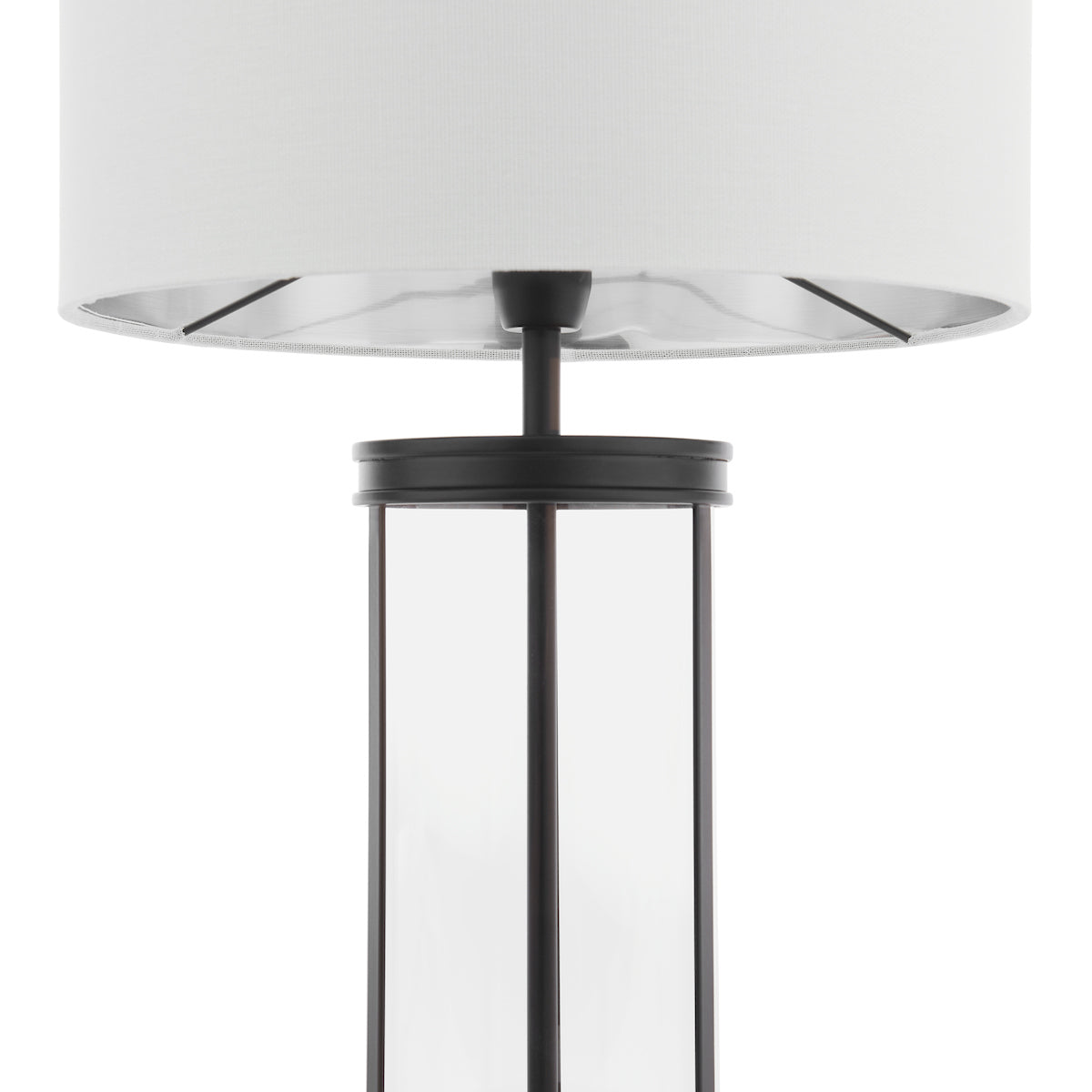 Laura Ashley Harrington Small Table Lamp Matt Black –  from Amos Lighting + Home