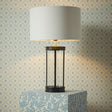 Laura Ashley Harrington Small Table Lamp Matt Black –  from Amos Lighting + Home