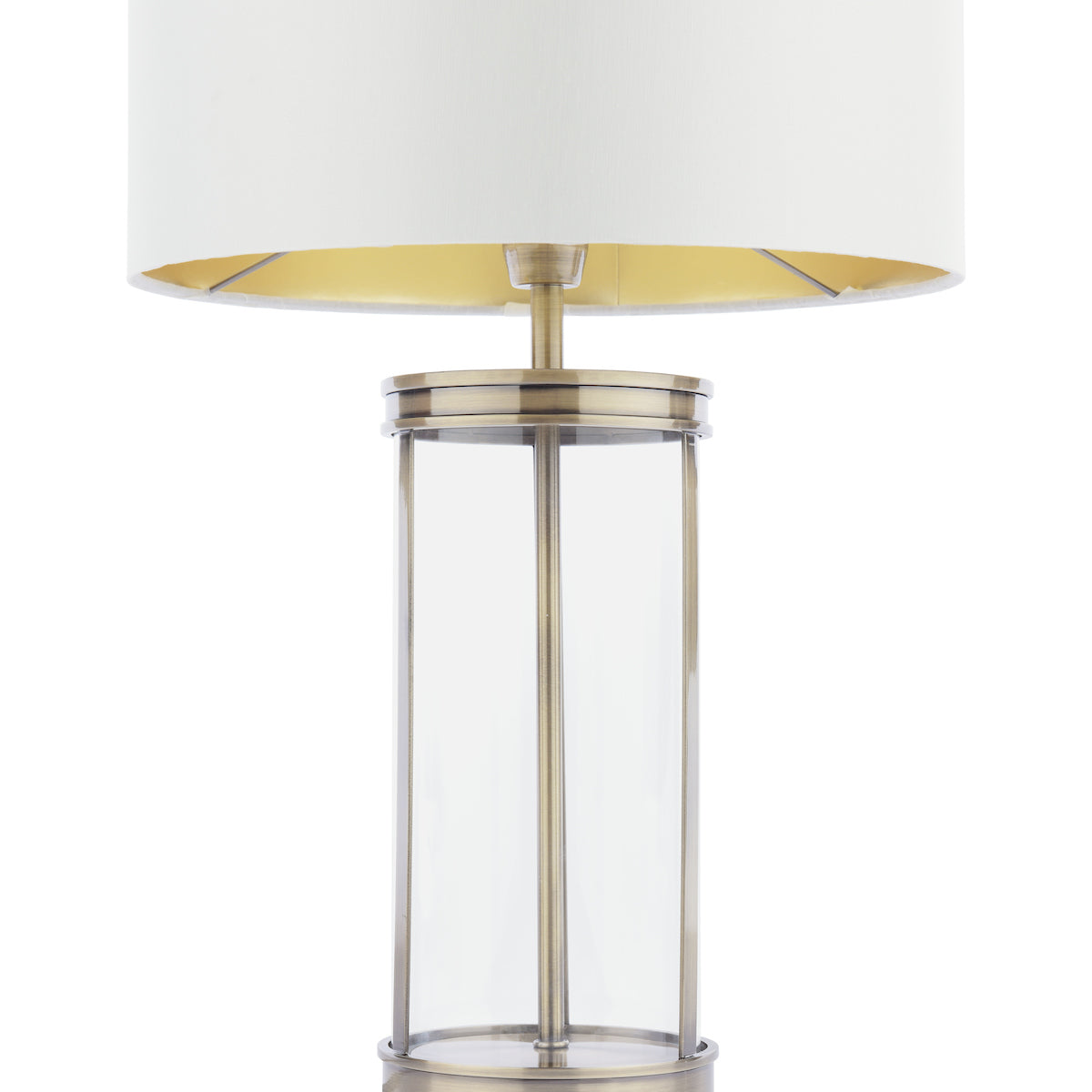 Laura Ashley Harrington Small Table Lamp Antique Brass –  from Amos Lighting + Home