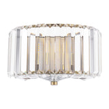 Laura Ashley Fernhurst Wall Light Crystal and Antique Brass