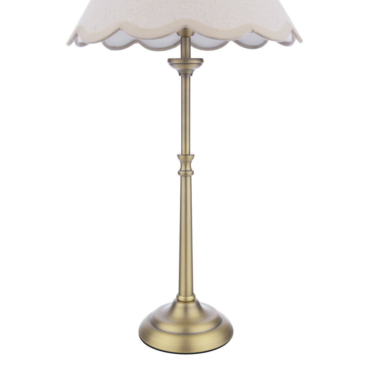 Laura Ashley Cordwell Table Lamp Matt Antique Brass With Shade