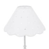 Laura Ashley Cordwell Table Lamp Matt White With Shade