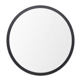 Laura Ashley Harrington Mirror Matt Black and Mirror 60cm