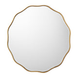 Laura Ashley Medora Mirror Matt Gold 60cm