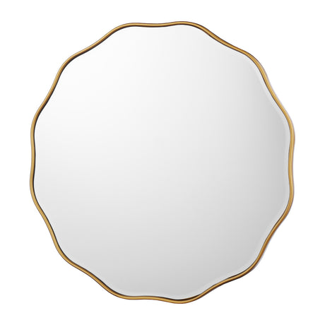 Laura Ashley Medora Mirror Matt Gold 60cm