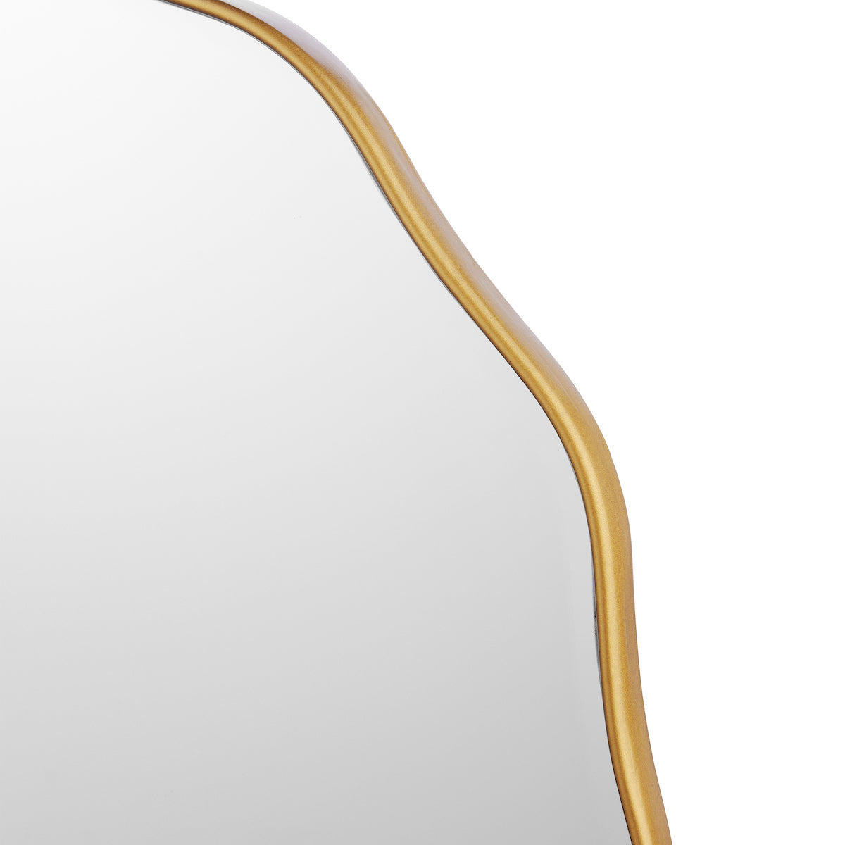 Laura Ashley Medora Mirror Matt Gold 60cm