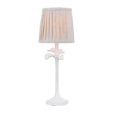 Laura Ashley Eleni Table Lamp Matt White With Shade