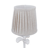 Laura Ashley Eleni Table Lamp Matt White With Shade