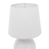 Laura Ashley Redhall Table Lamp White Ceramic With Shade