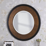 Laura Ashley Cara Mirror Mottled Bronze 60cm