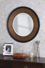 Laura Ashley Cara Mirror Mottled Bronze 60cm