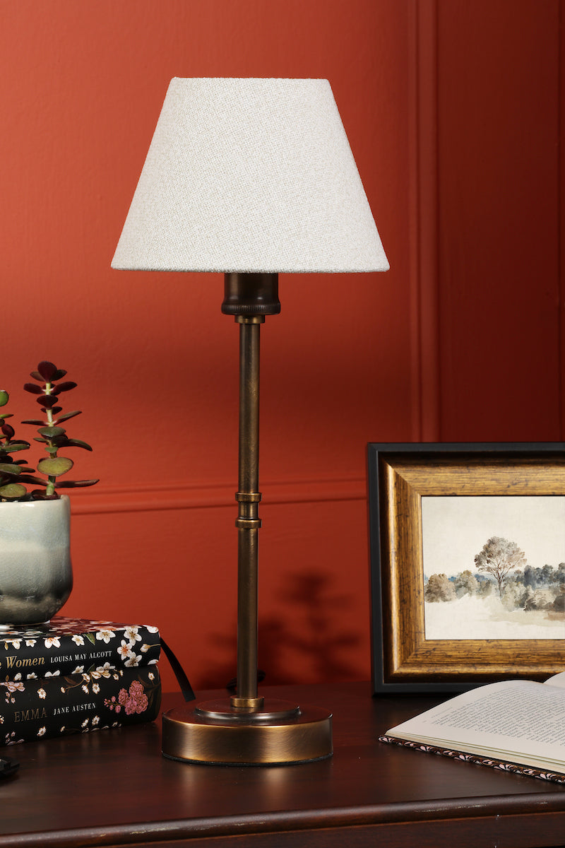 Laura Ashley Denston Table Lamp Antique Bronze | Classic Elegant