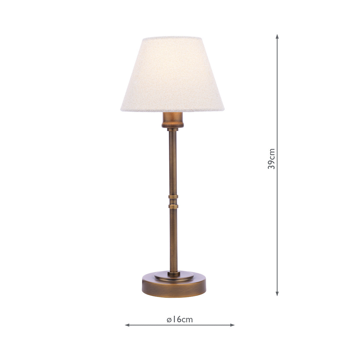 Laura Ashley Denston Table Lamp Antique Bronze | Classic Elegant