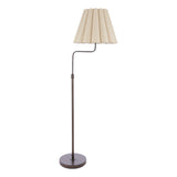 Laura Ashley Holwell Floor Lamp Antique Bronze With Shade