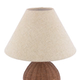 Laura Ashley Fernhill Table Lamp Antique Brown With Shade