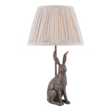 Laura Ashley Hare Table Lamp Antique Bronze With Shade
