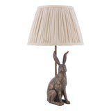 Laura Ashley Hare Table Lamp Antique Bronze With Shade