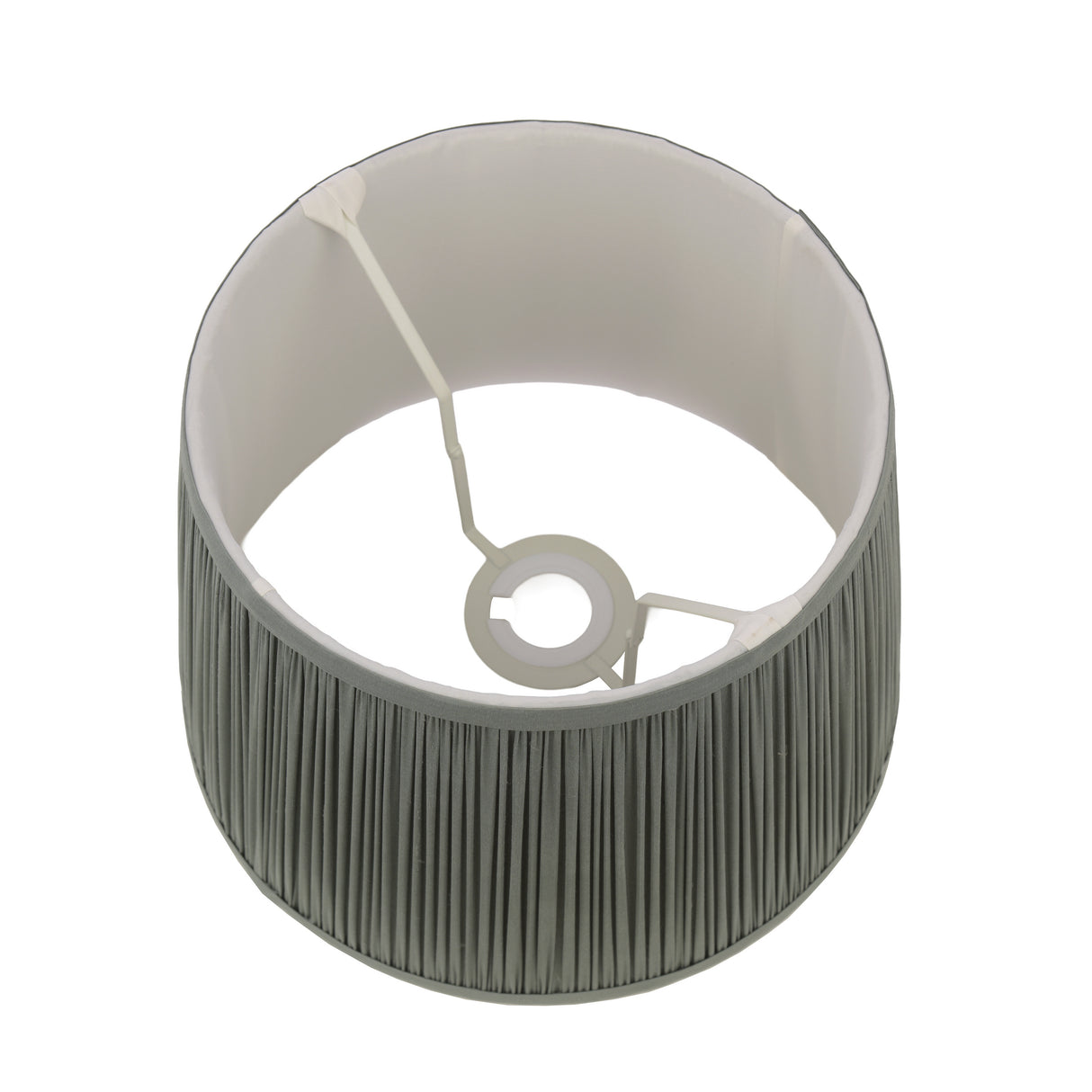 Laura Ashley Hemsley Green 100% Silk Empire Shade 25.5cm